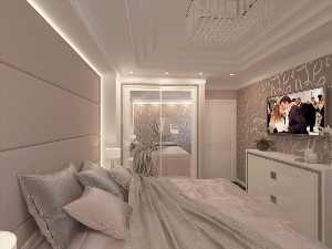 Дизайн спальни для молодой пары