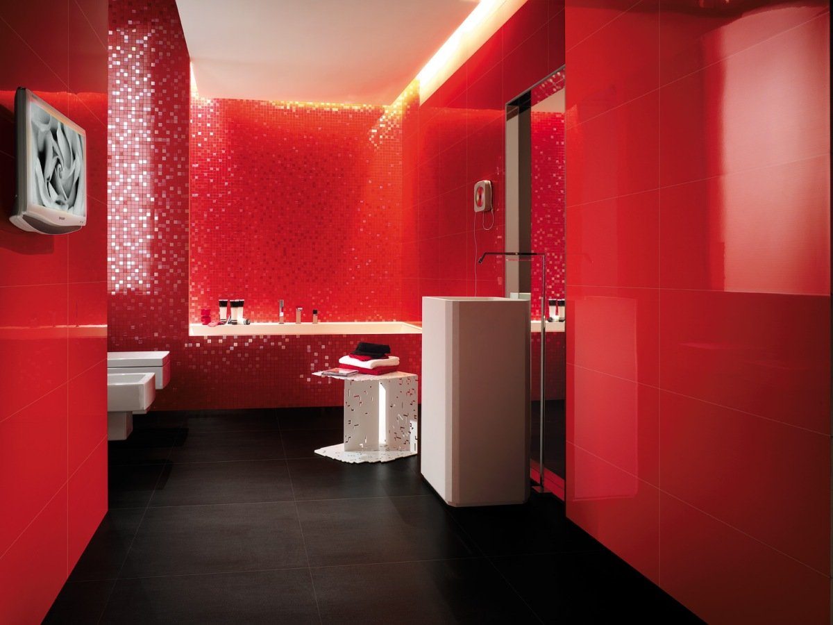 Дизайн ванной комнаты с плиткой - 40+ фото-идей для современного интерьера