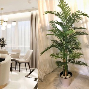 Искусственные пальмы для домашнего интерьера