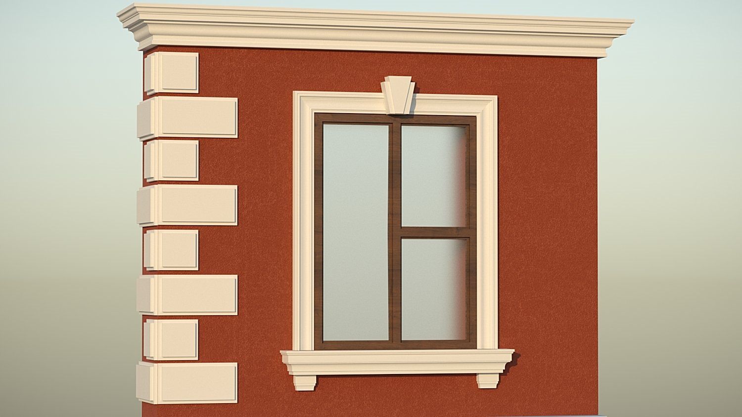Фасадный декор обрамление окон | Смотреть 45 идеи на фото бесплатно
