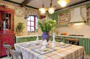 Кухня в стиле французский прованс