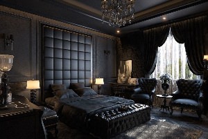 Комната в готическом стиле