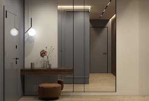 Дизайн коридора минимализм