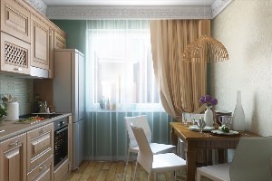 Интерьер кухни в Ленинградке