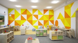 Современный дизайн детского сада