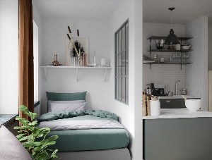 Дизайн интерьера маленьких комнат