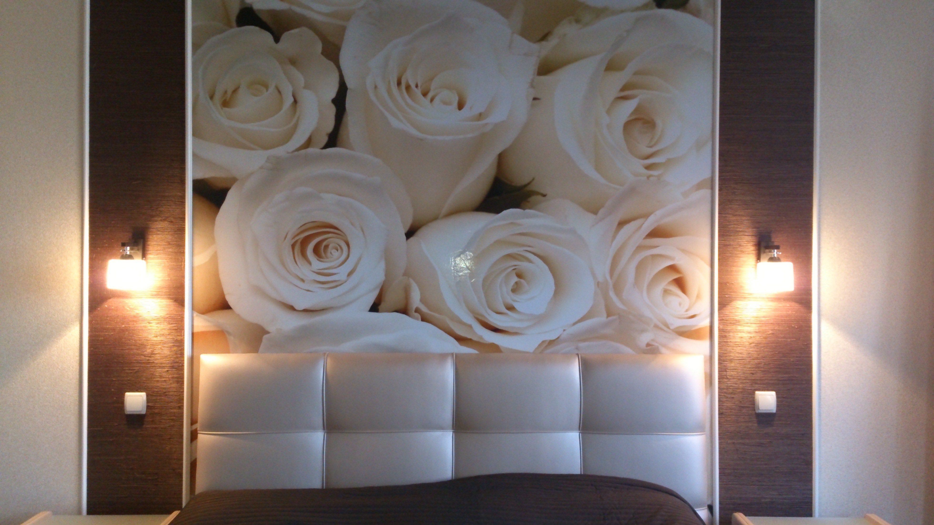 Спальня роза белая