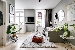 Скандинавский стиль в интерьере маленькой квартиры