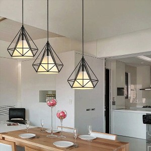 Современные подвесные светильники для кухни
