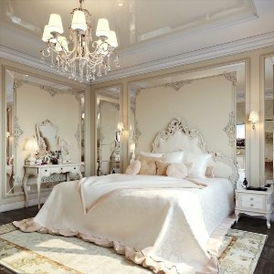 Спальня в будуарном стиле