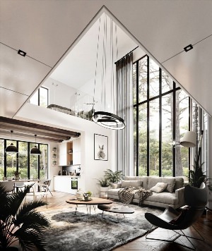 Дизайн интерьера дома в современном стиле