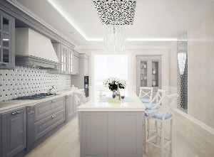 Дизайн кухонь в неоклассическом стиле