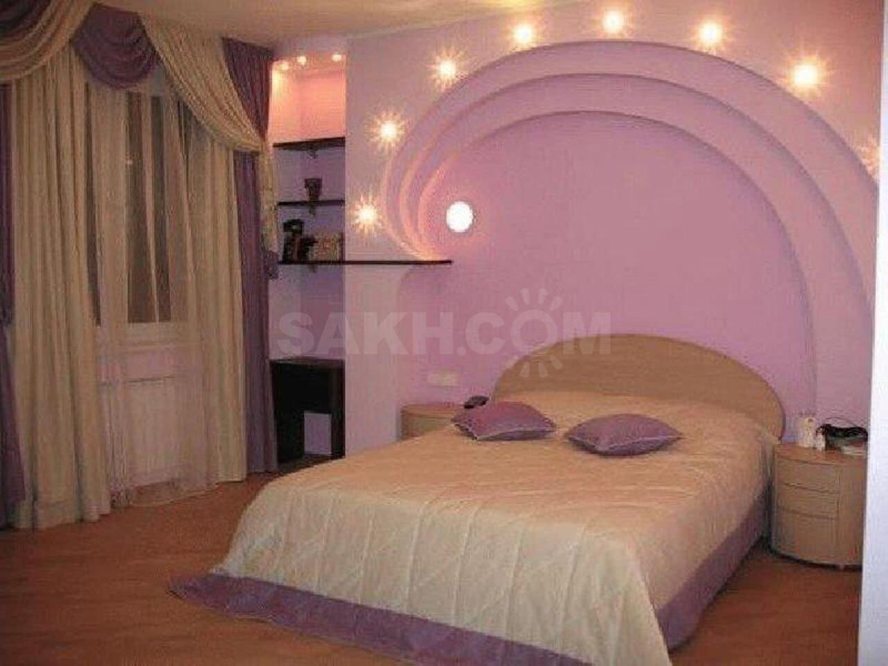 Спальня с аркой над кроватью (33 фото)