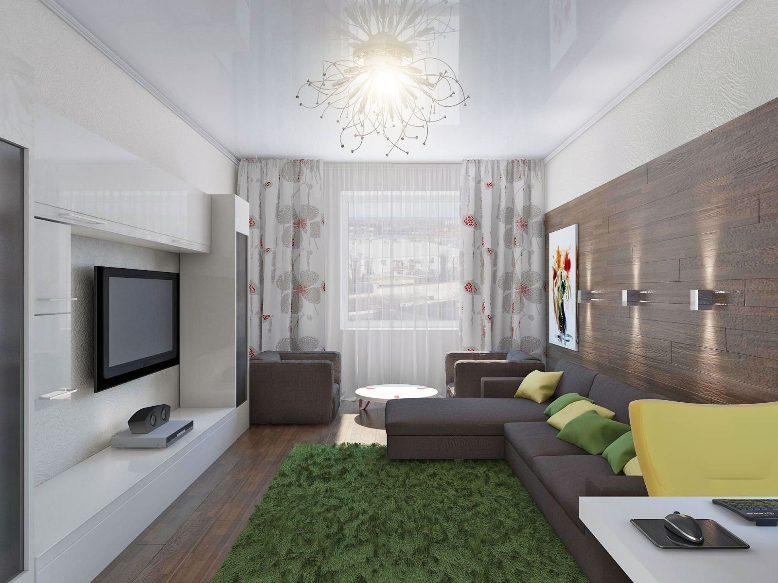 Дизайн гостиной 20 кв. м — фото интерьеров гостиной комнаты 20 метров