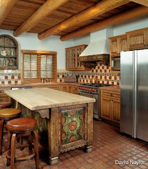 Испанский стиль в интерьере кухонь