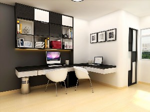Дизайн комнаты с компьютерным столом