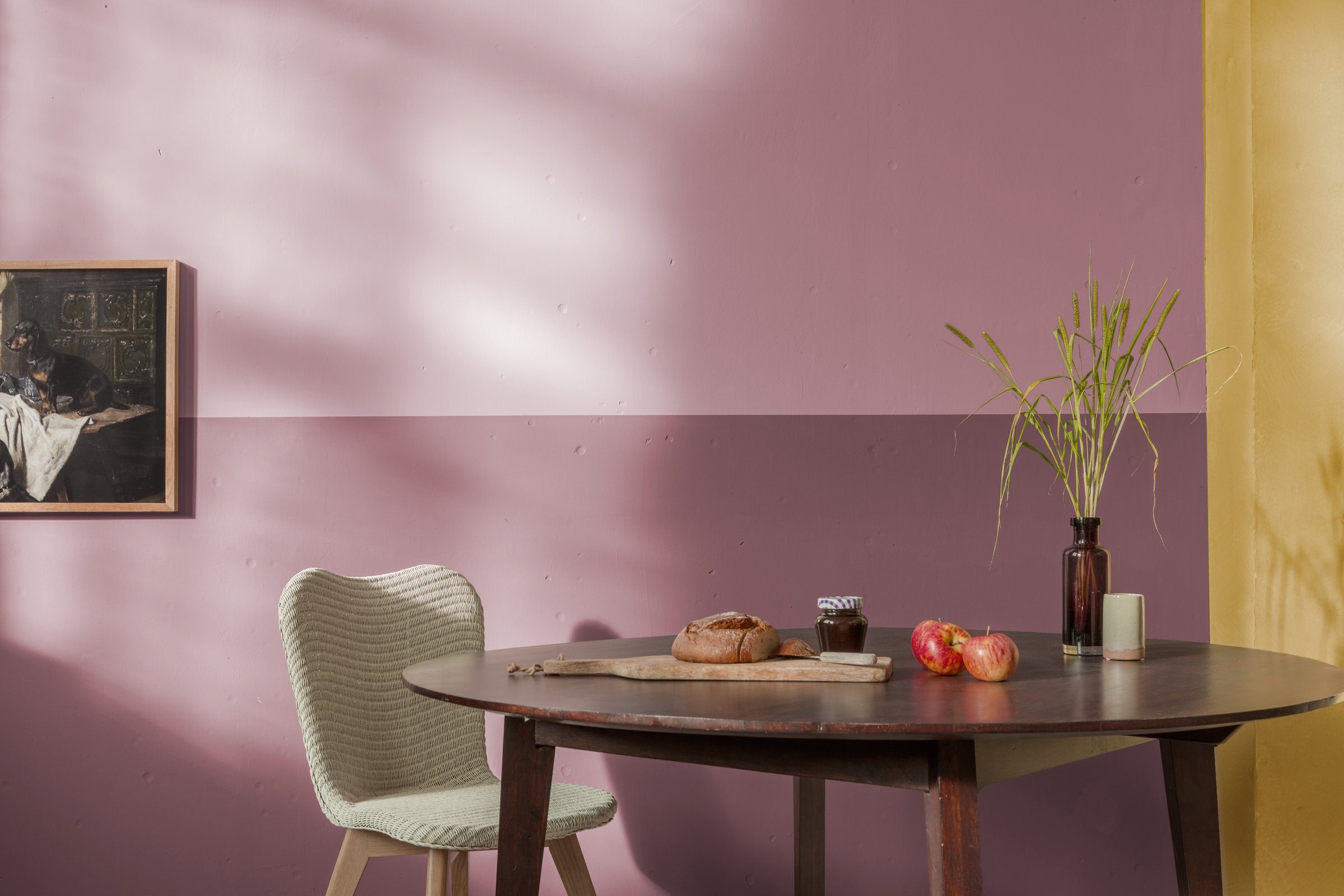 Структурная краска для стен фото в интерьере кухни