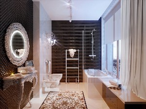 Готовые дизайны ванных комнат