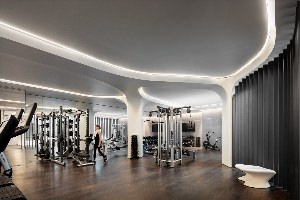 Дизайн фитнес зала