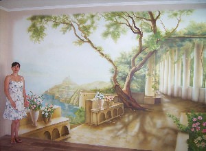Живопись на стенах домов