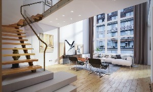 Двухуровневые квартиры дизайн интерьера