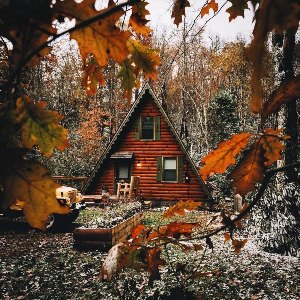 Осенний домик