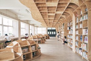 Современная библиотека в школе интерьер