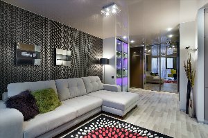 Дизайн интерьера комнатной квартиры