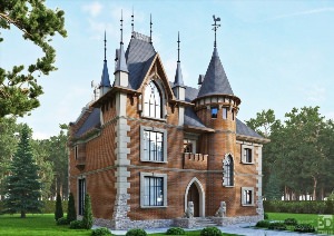Дом в стиле замка