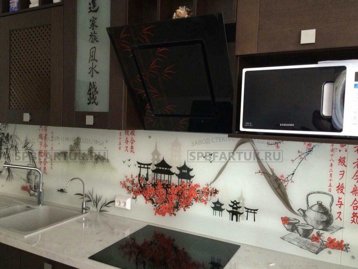 Фартук для кухни в китайском стиле