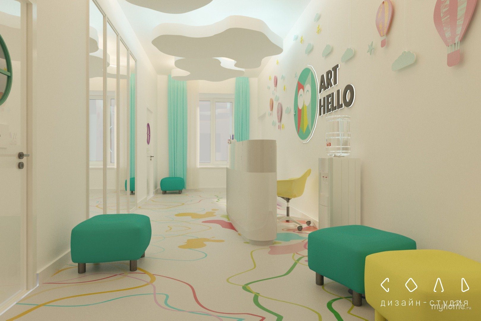 Детский развивающий центр дизайн