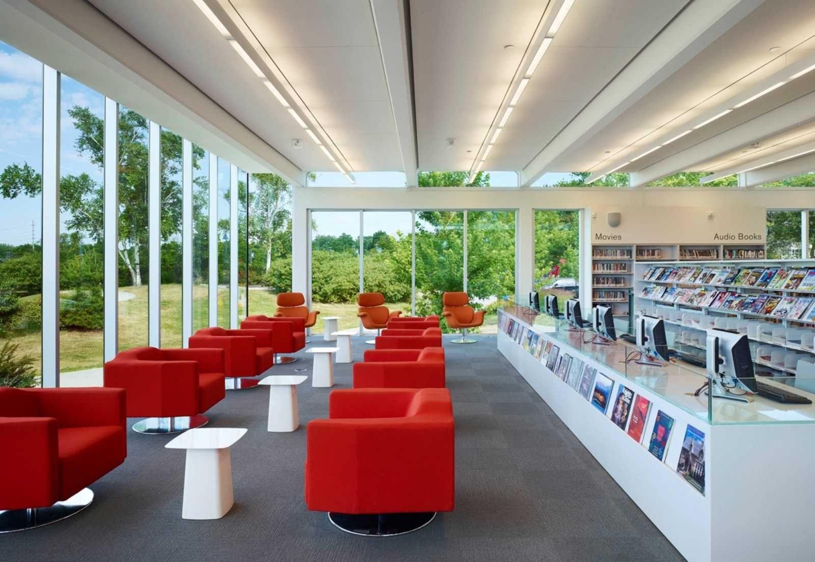 Modern library. Современная библиотека. Современный читальный зал. Интерьер современной библиотеки. Современная Школьная библиотека.