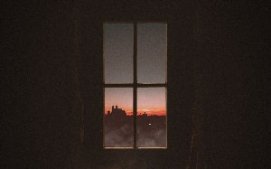 Горящее окно
