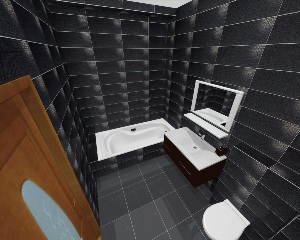 Ванная комната в однушке