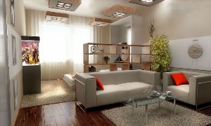 Планировка комнаты в однокомнатной квартире