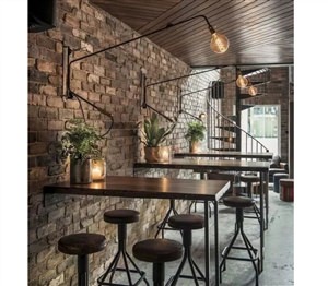 Дизайн интерьера кафе в стиле лофт