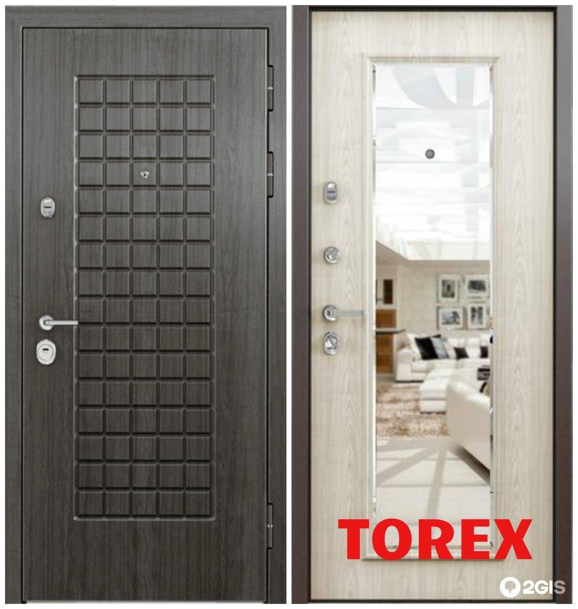 Двери входные металлические для квартиры торекс