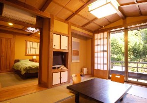 Японский дом внутри