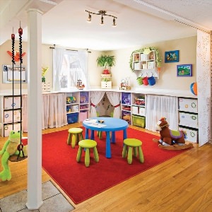 Организация игровой зоны в детской комнате
