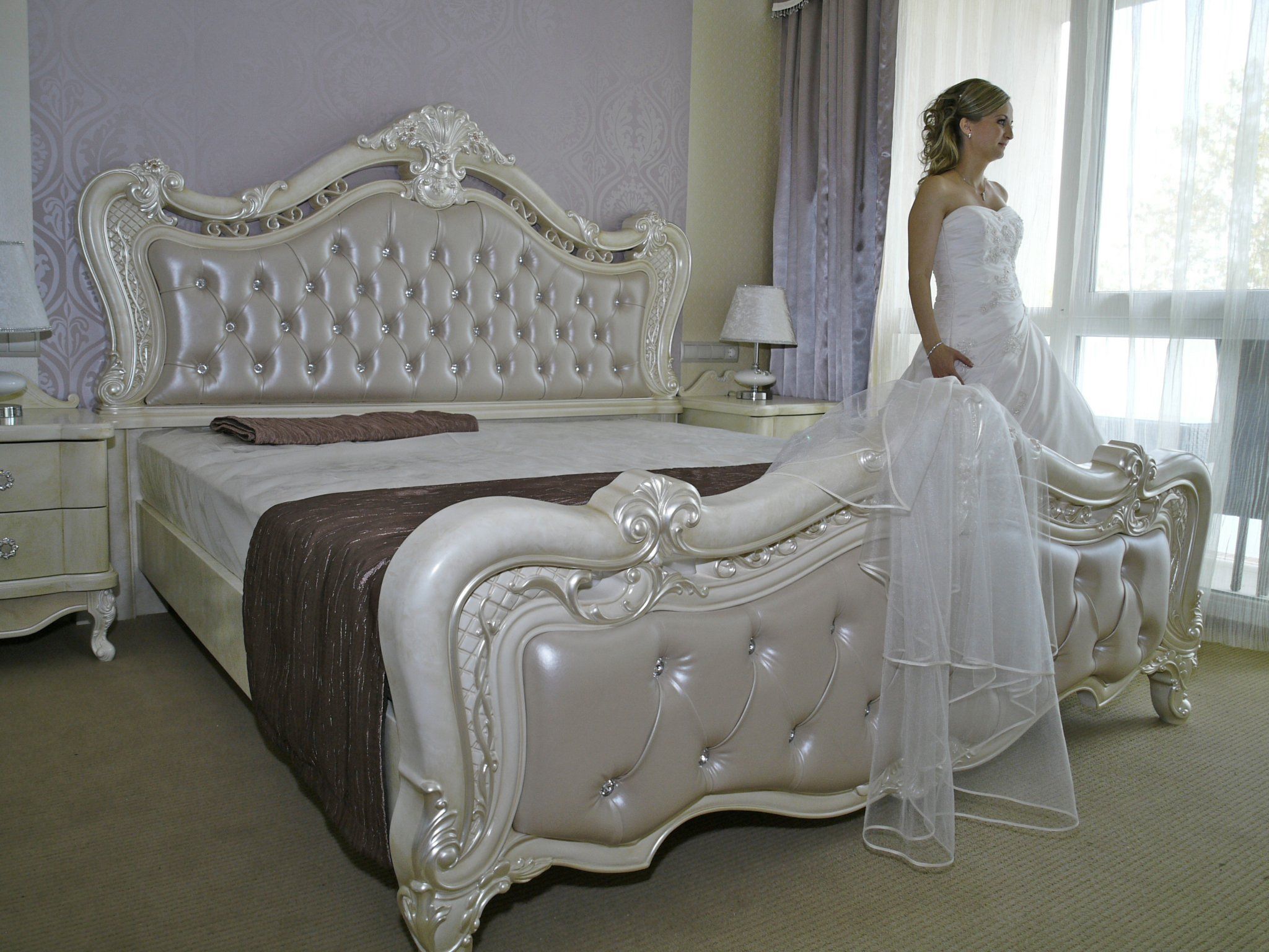 Невеста постель