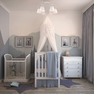Детская комната для новорожденного