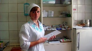 Медсестра в детском саду