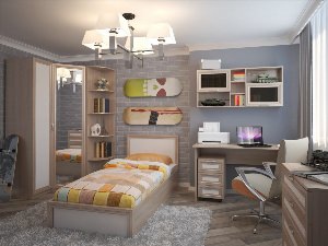 Спальная комната для подростка