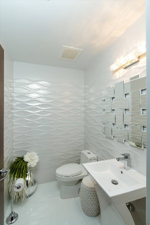 Дизайн ванной комнаты из пластиковых панелей