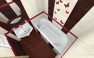 Дизайн ванны в панельном доме