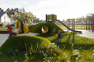 Озеленение детских площадок