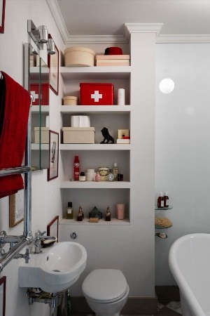 Организация пространства в ванной