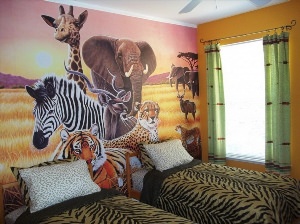 Комната в африканском стиле
