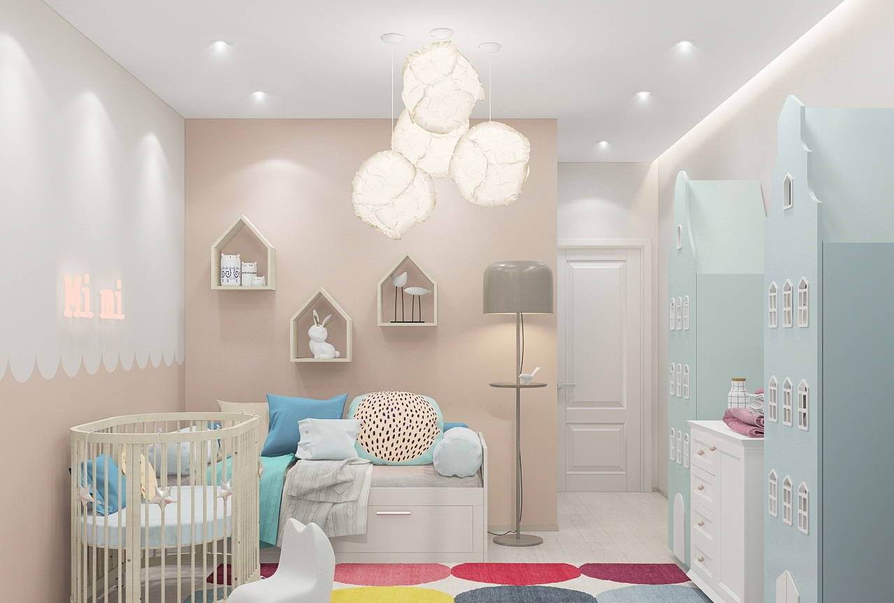 Детская комната для ребенка 3 лет