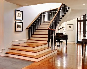Дизайн деревянных лестниц